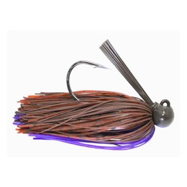 Dobyns Rods JIG 1/4 OZ / 3 Pack / 2TONE Brown/Purple