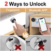 Fingerprint Cabinet Lock, Fingerprint Bluetooth Lock Biometric Keyless Child Safety