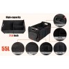 Cargo Trunk Organizer Foldable for Car Storage with Reinforced Handles