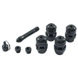 Black Hidden Invisible Valves 11.3 mm Metal Valve TÜV Tested for Cars