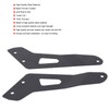 Terisass LED Light Bar Bracket Side Bracket Steel Accessories Suitable