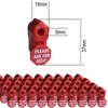 Mateda Anti Sweep Theft Stop Lock 6mm Red Retail Shop