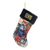 Elvis Presley Kurt Adler 19 Inch Holiday Albums Elvis Stocking,