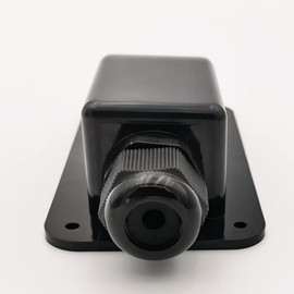 Gebildet Black Waterproof Solar Cable Entry Gland, Single Cable Entry Gland for All Cable Types 6mm² to 12mm² for Solar Panels on RV Camper Van Travel Trailer Boat Cabin (Pack of 2)