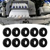 10 Pcs AC Compressor Shaft Seal Rubber Strong Sealing Air
