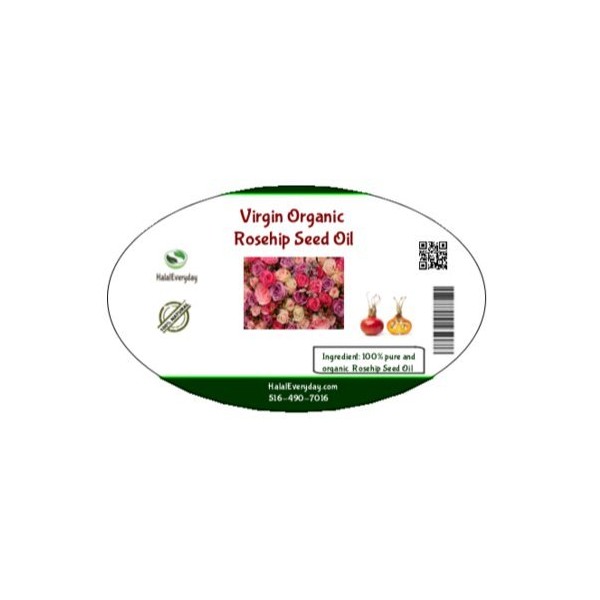 Organic Rosehip (Rose Hip) Seed Oil - 100% Pure 120 ml (4Oz) by SaaQin