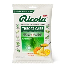 Ricola Max Throat Care Cough Suppressant/Or