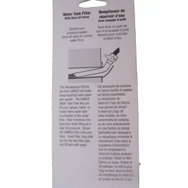 Camco RV Fresh Water Tank Filler with shut-off valve #40003  NEW