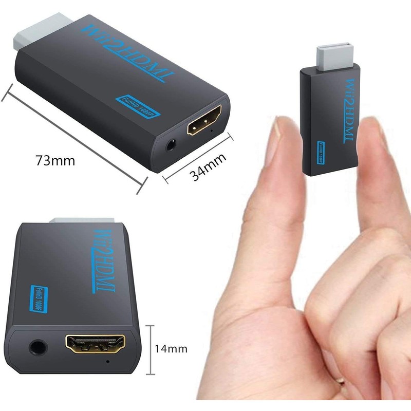 Wii to HDMI Adapter Converter, Wii to HDMI Adapter Converter,