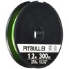 Shimano PL-M78S Pitbull 8 Fishing Line, 98.1 ft (300 m), No. 1.2, Lime Green