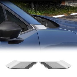 A Pillar Trim Cover Compatible with Subaru Forester 2025, ABS Windshield Lower Panel Trim Cover Outer A Pillar Panel Trim Exterior Protection Decoration Accessories, 2PCS (Bright Silver)