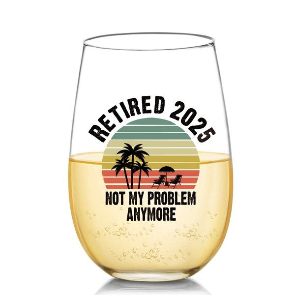 Retirement Gift for Men & Women, Retired 2025 Not My