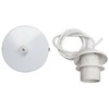 GURU SHOP Ceiling Pendant with Metal Canopy - White E14,