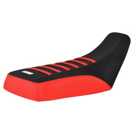 Honda 2000-2006 Honda TRX Rancher 350 Gripper Seat Cover   RED/BLACK/RED #355