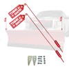 2PK Snow Plow Blade Guide Markers Flags for Western 59700