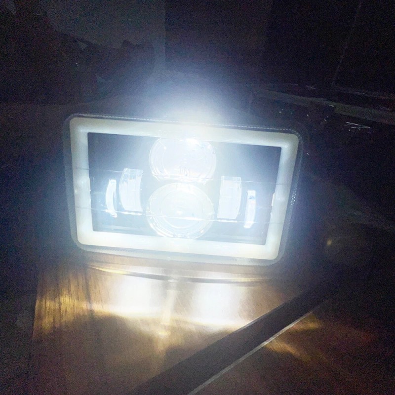 uspart- 4pcs Fit Chevy C10 Pickup Truck 1980-1986 4x6"in LED