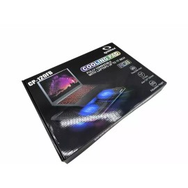 RAIDMAX Laptop Cooling Pad for 15.6-17 Inch with 3 Fans RGB Lighting PC, Mac