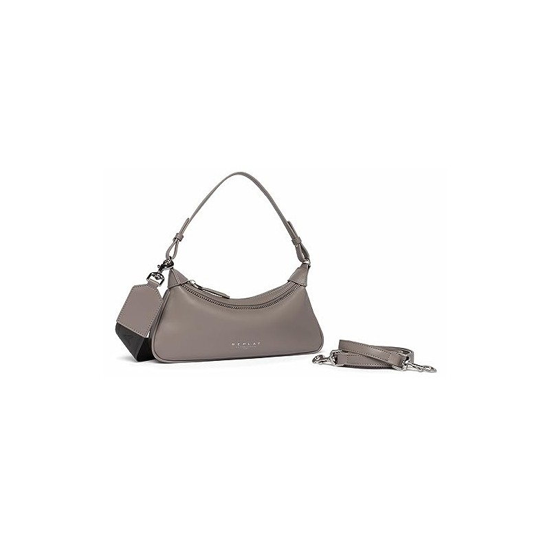 Replay Women's Handbag Small, Iron Black 030