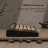 Womier PBT Keycaps - MOA Keycaps 75 Percent, Wood Keycaps
