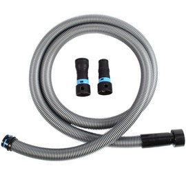 Cen-Tec Systems 94181 Quick Click 10 Ft. Hose for Home and Shop Vacuums with Multi-Brand Power Tool Adapter for Dust Collection