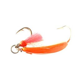 Pompano Jigs with Teaser: Orange | by Hunting and Fishing Depot