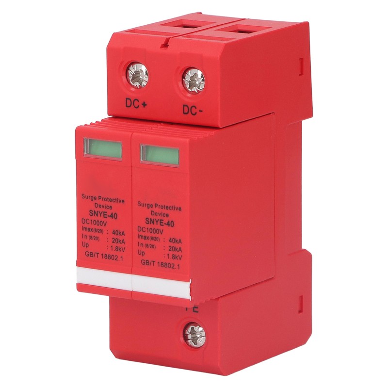 Orange Red Combiner Box Surge Protection Device Distribution Box Voltage