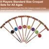 SpeedArmis 28In Croquet Party Set for 8 Players - Made