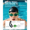 Hearprotek tapones para los oídos de silicona impermeables para natación,