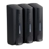 AUMIO Chamber Shower Soap Dispenser Trio Wall Mounted Shampoo and