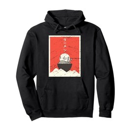 Vintage Japanese Ramen Anime Hoodie Pullover Hoodie