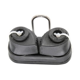 Blue Shark: Nylon Sailing Cam Cleat with Wire Fairlead 131 | for Line Sizes 1/8” in to 3/8” in (3-10mm) | 200 lb Safe Working Load 500 lb Breaking Load | Premium Quality (5-Pack)