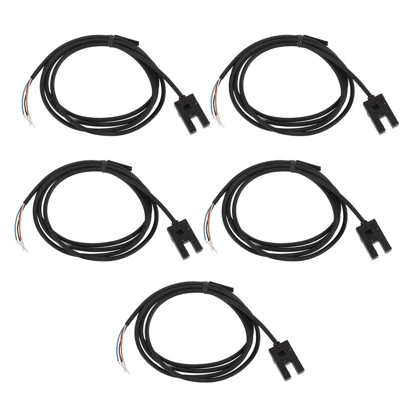 5PCS U Type Photoelectric Switch High Accuracy ABS Groove Type