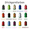 Generisch Beanie (Knitted Hat) Embroidered with Name or Desired Text,