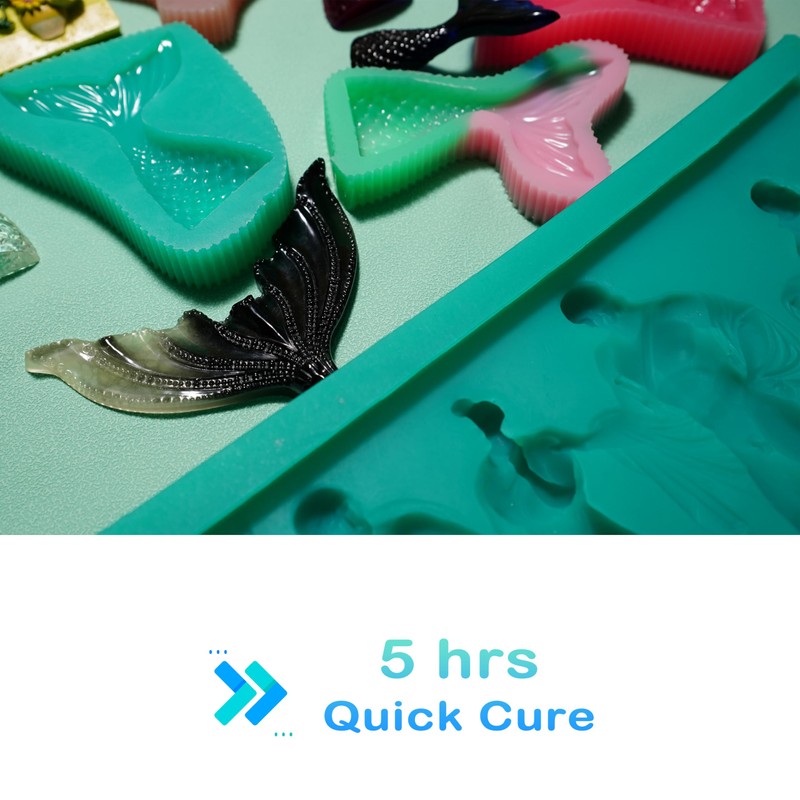 BBDINO Silicone Mold Making Kit, Super Elastic Liquid Silicone for