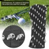 Golf PU Skull Wooden Club Head Protector Cover Headcover Protector