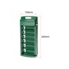 sourcing map Socket Organizer Box 1/2" Drive 6 Slots Portable