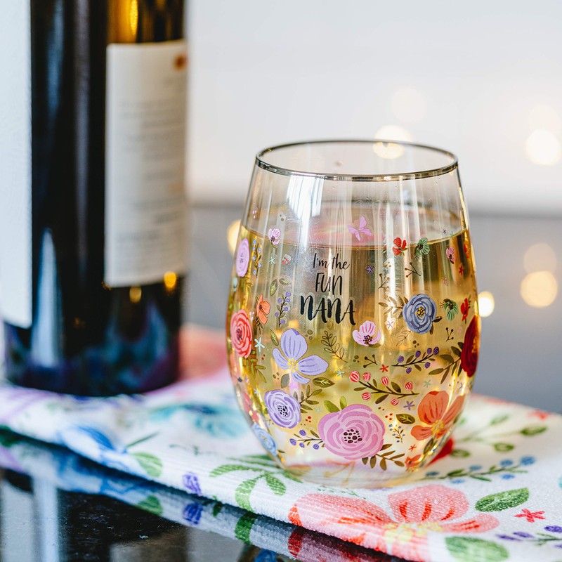 Pavilion Gift Company I'm The Fun Nana Nana-18 Oz Stemless