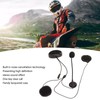 Helmet Bluetooth Headset Clear Calling Motorcycle Helmet Headphones with Microphone