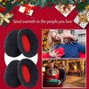 MOAZIFI 2 Pairs of Polar Fleece Ear Warmers, Ear Warmers,