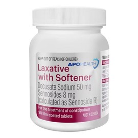 ApoHealth Laxative with Softener Tab X 90