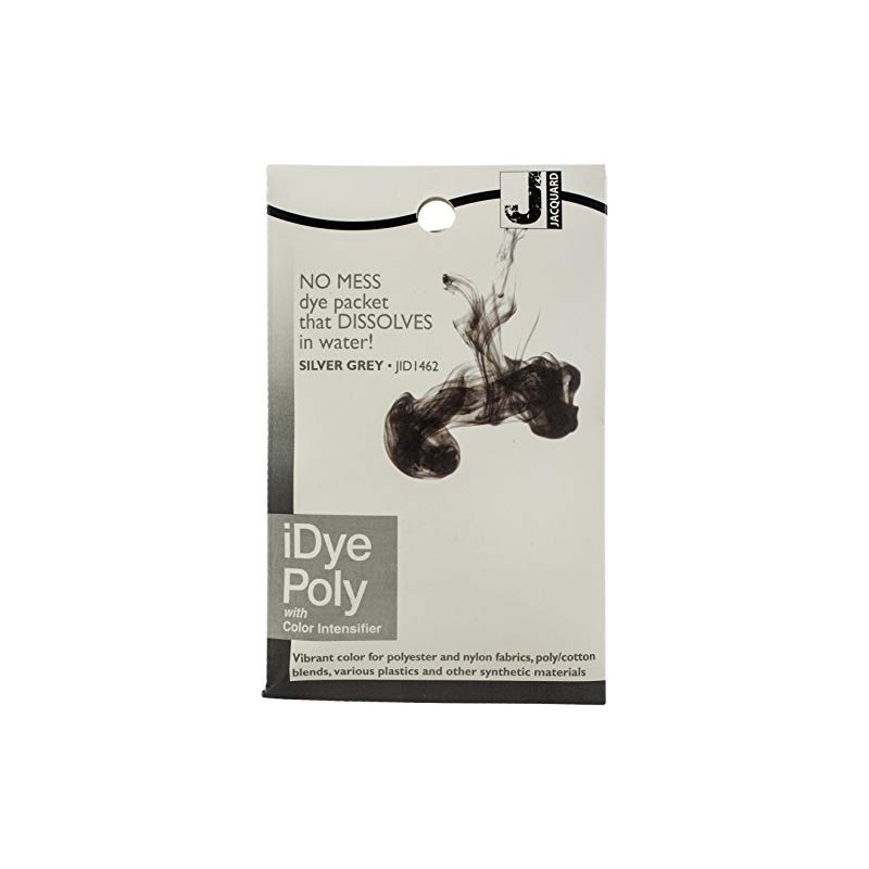 Jacquard iDye Poly Synthetic Fabrics Dye 14g - Silver Grey
