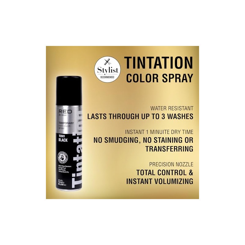 KISS TCS01 - Tinte temporal de tinte para el cabello,