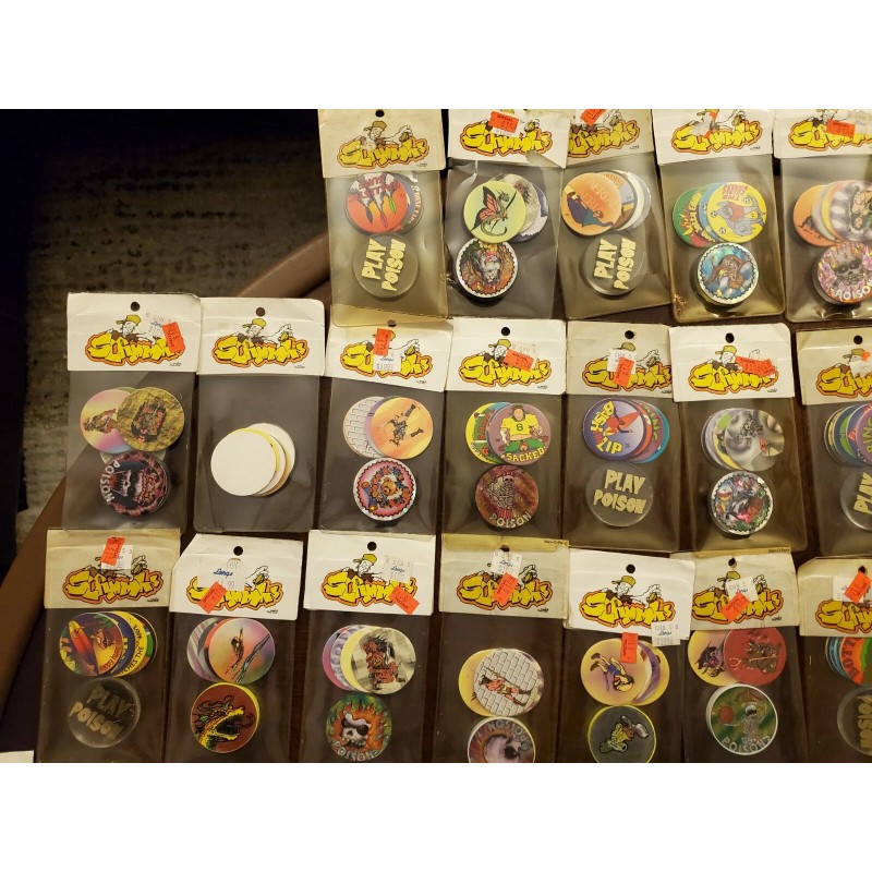 slammiz 1 Pack of Vintage Milk Caps with Vintage Slammer