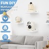 NIUBEST Small Floating Shelf, 5x6 Inch, Display Bars for Wall,