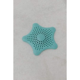 Umbra 023014-276 Starfish Hair Catcher, Tub Drain Hair Catcher, Surf Blue, 15.9 x 15.9 x 1.3 cm