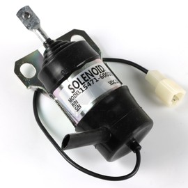 15471-60010 052600-1001 12V Fuel Shutoff Stop Solenoid 052600-1000 for Kubota B1250 B1550 B1750 B2150 L2250 L2650 L3010 L35 R400 R420 R520 M4030 M4900