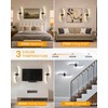 NIORSUN 27.6 Inch Battery Operated Wall Sconce Set of 2,