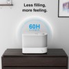 MEGAWISE 2025 Large Capacity Humidifier, 6L Top Fill Design, 50H