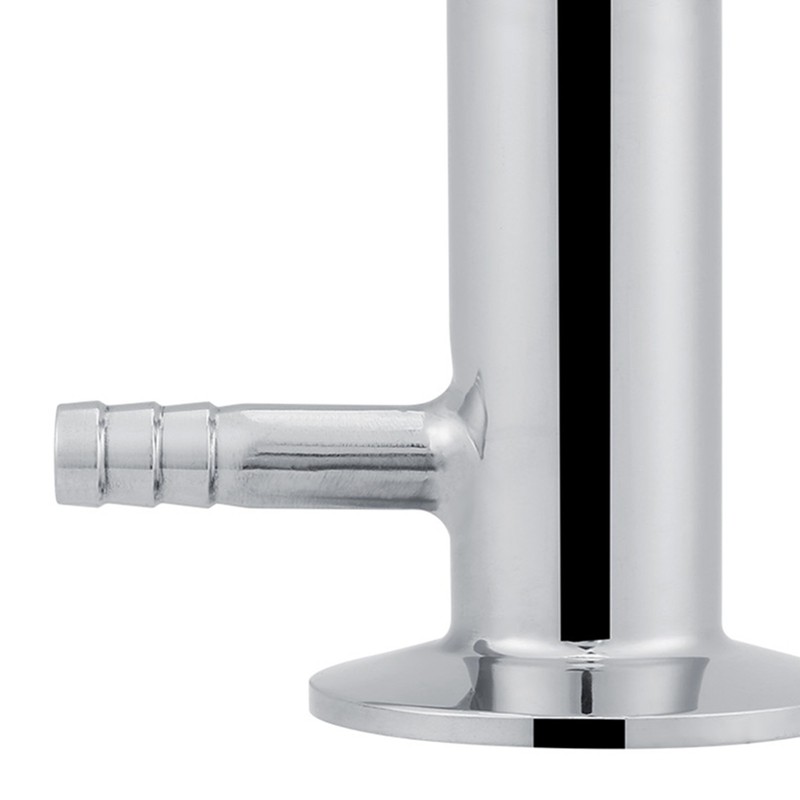 1pc 2inch(50.5mm) Ferrule Sanitary Stainless Steel SUS304 Sampling Valve
