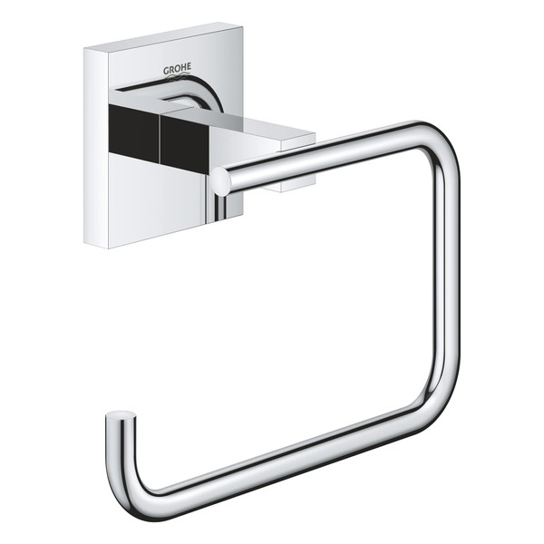 GROHE Start Cube Toilet Roll Holder without Cover (Metal, Wall